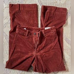 Gap Wide Leg Corduroy Pants